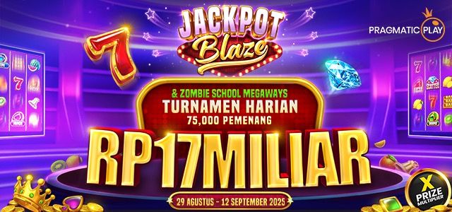 Jackpot Blaze & Zombie School Megaways Daily Tournaments